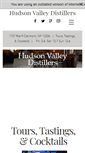 Mobile Screenshot of hudsonvalleydistillers.com